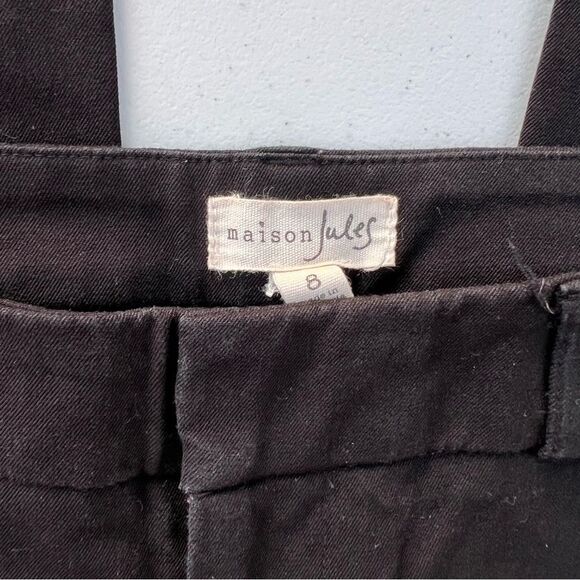 Maison Jules Classic Black Pants - Picture 2 of 5